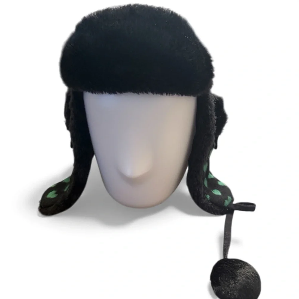 John‎ Deere Kids Winter Hat Green YellowHearts One Size Fits Most Youth Girls